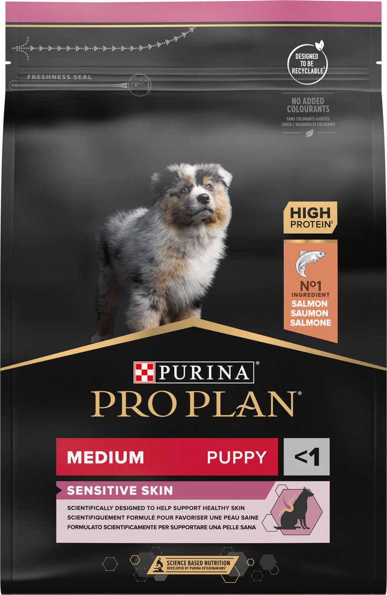 Pro plan Plan puppy medium gevoelige huid