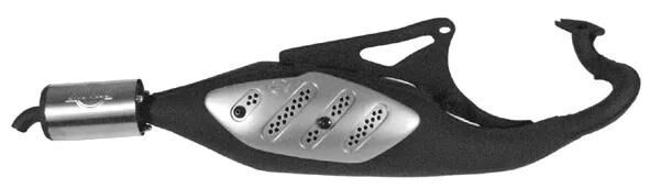 Pot d'échappement Sito plus 571 Aprilia SR WWW, Rallye, moteur minarelli horizontal