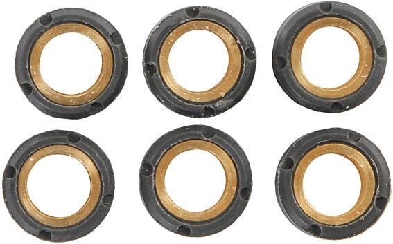 Rms variomatic gewicht roller core set 17x12 mm, 6,5 gr., 6 pcs.