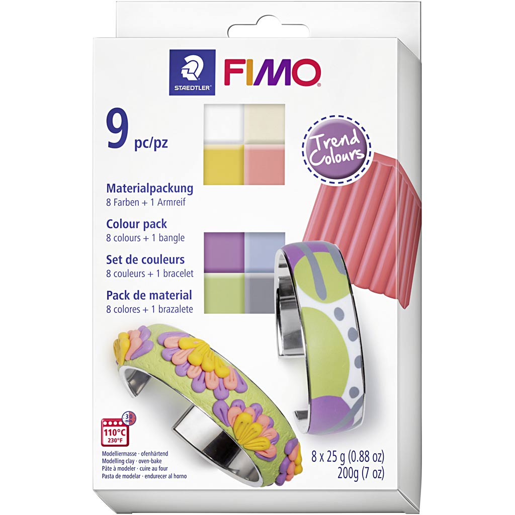 Fimo® soft, 8x25 gr 1 doos