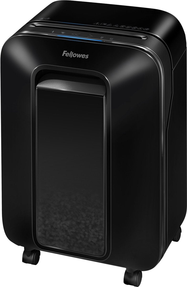 Fellowes lx201 papiervernietiger papierversnipperaar – p‑5 micro‑cut – 12 vellen – ook voor pasjes – 100% jam proof