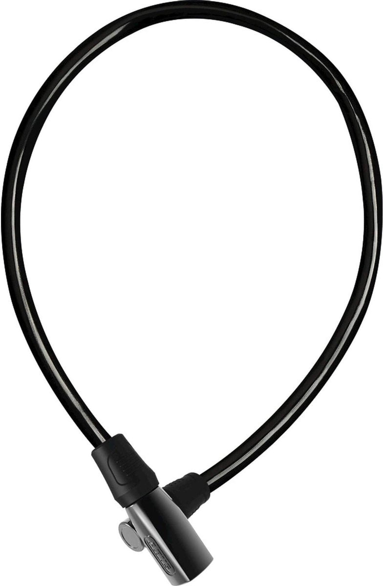 Abus kabelslot 4408k - 65 cm lange staalkabel met kunststof omhulsel - fietsslot met -security level 2 - rood