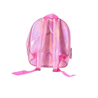Rugzak glanzend roze fantastisch
