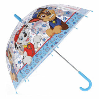 Undercover Paw Patrol children's umbrella 69 cm blue transparent