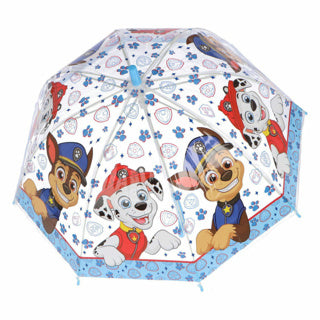 Undercover Paw Patrol children's umbrella 69 cm blue transparent