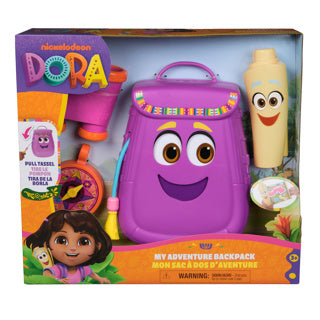Dora de explorer dora rugzak met 3 accessoires
