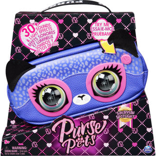 Spinmaster purse pets cheetah belt bag