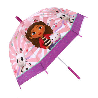 Undercover gabbys dollhouse kinderparaplu 69 cm paars