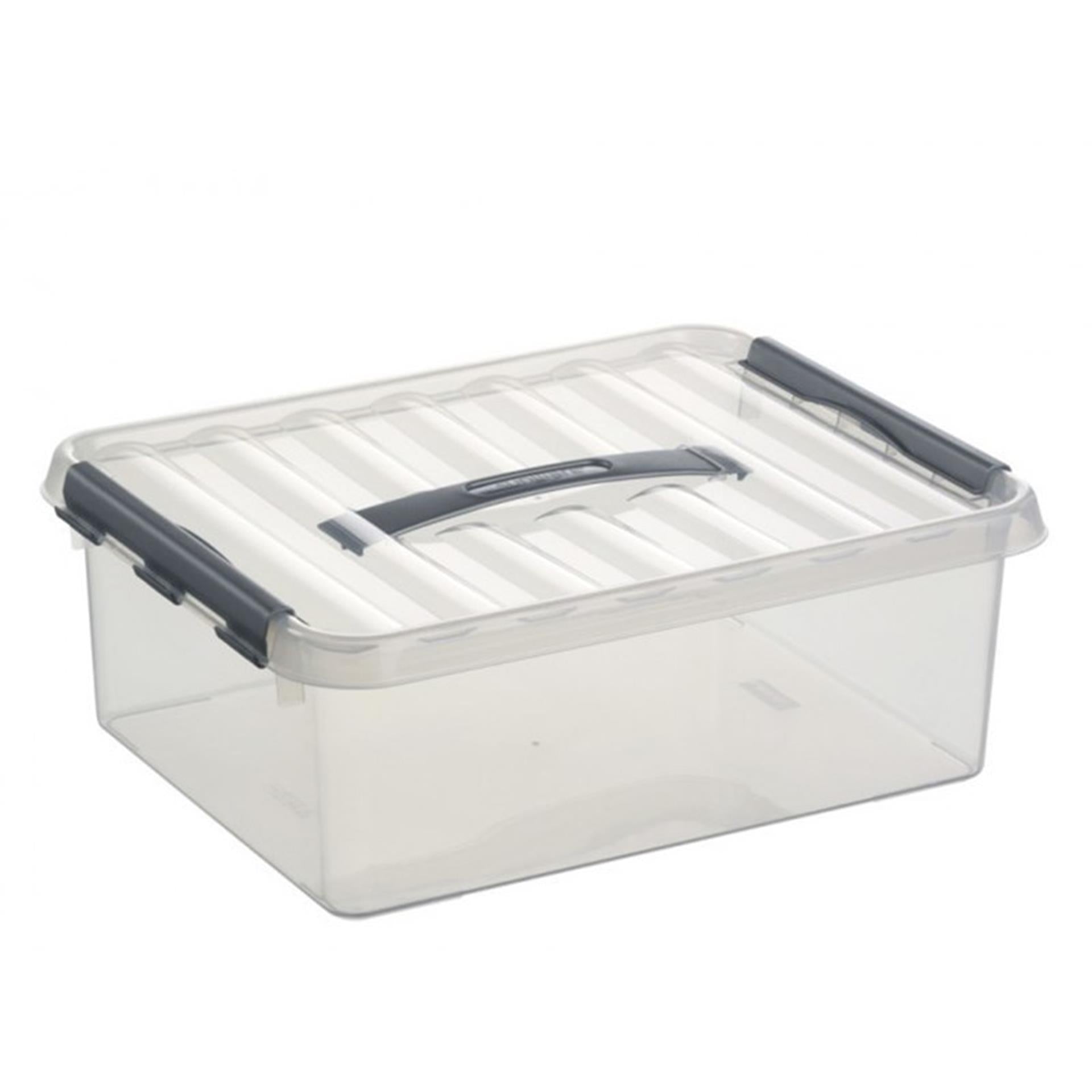 Sunware q-line opbergbox 12ltr kunststof