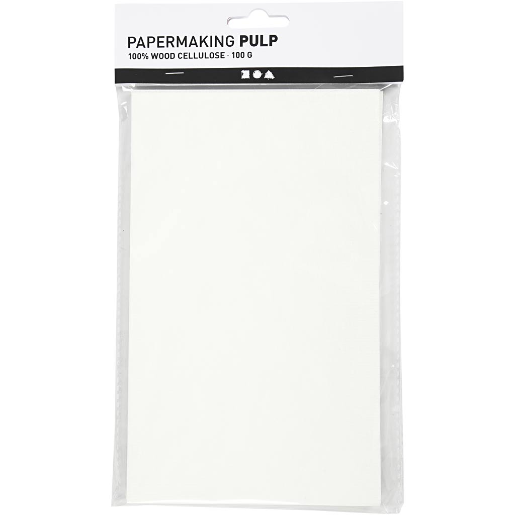 Creativ company papierpulp off-white 20x12cm, 100gr
