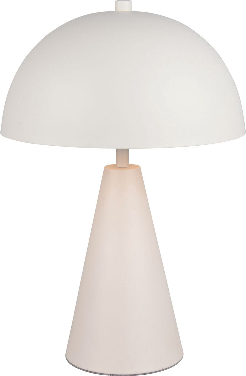 Trio alfie - tafellamp - grijs warm - excl. 1x e27 4,9 w - snoerschakelaar - go green