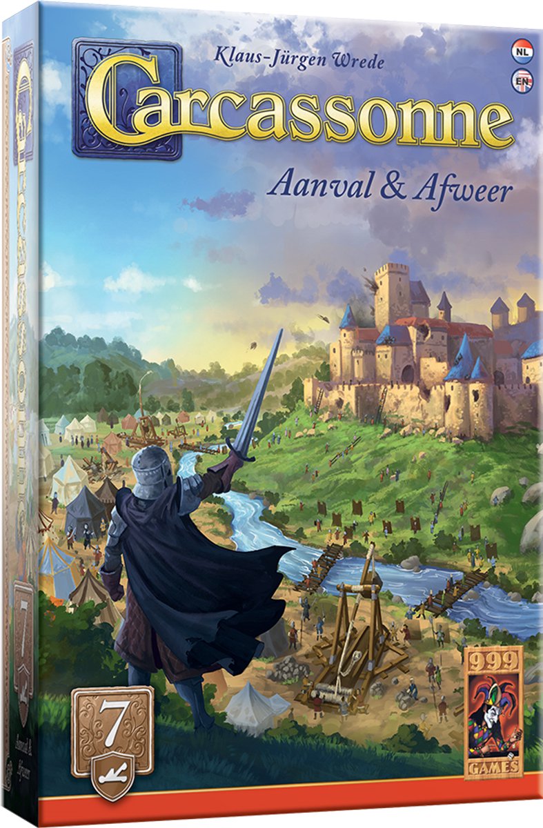 999games 999 games carcassonne aanval afweer uitbreiding