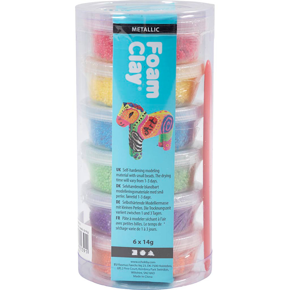 Https: www.cchobby.nl foam-clayr-metallic-sterke-kleuren-84-gr-6x14-gr-1-doos