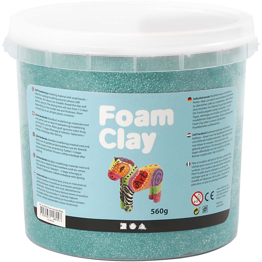 Foam clay https: www.cchobby.nl foam-clayr-donkergroen-560-gr-1-emmer