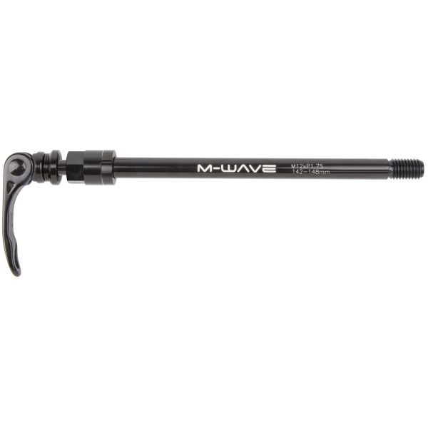 axe traversant remorque arrière 142-148 x 12 mm 1,75 mm noir
