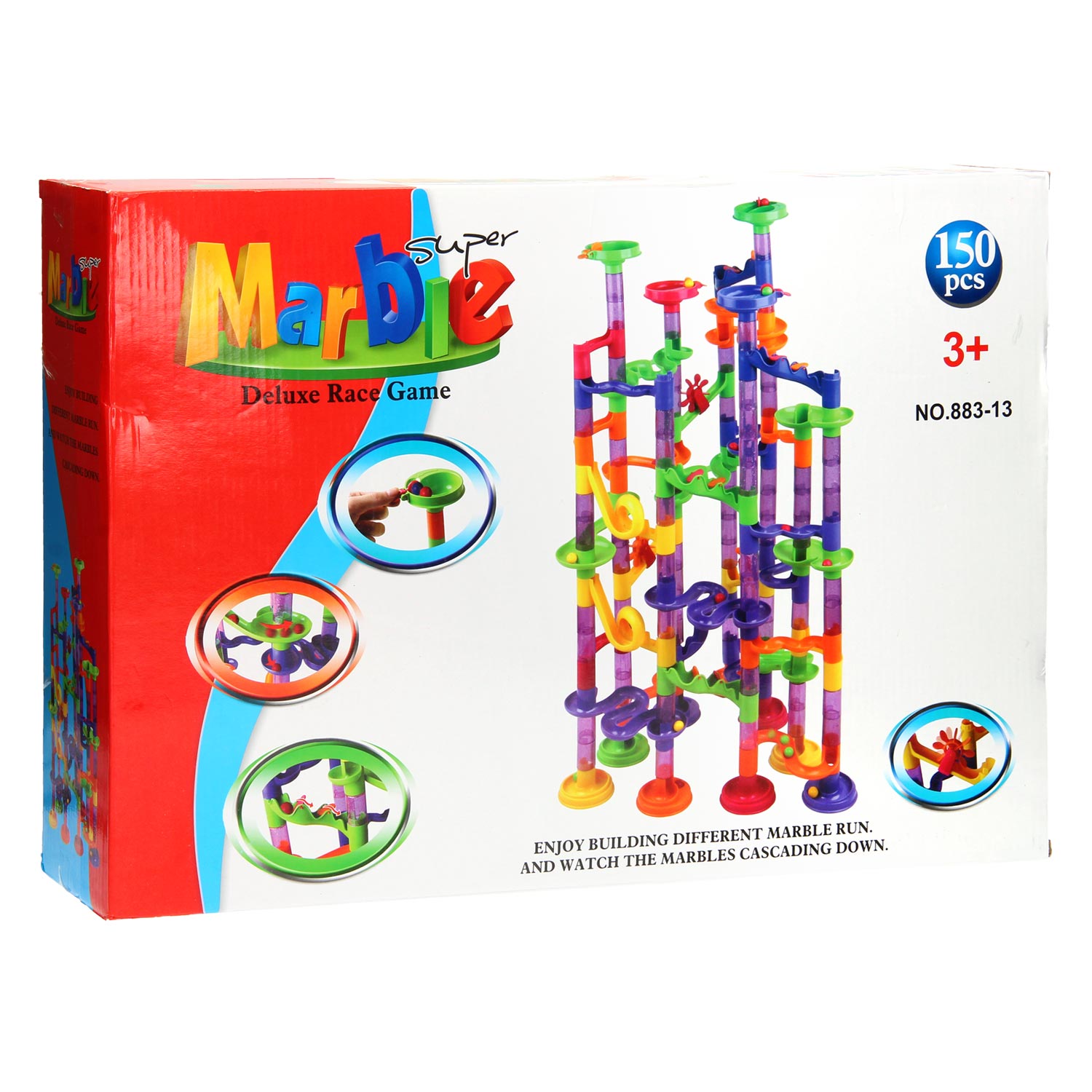 Knikkerbaan megaset, 150st.