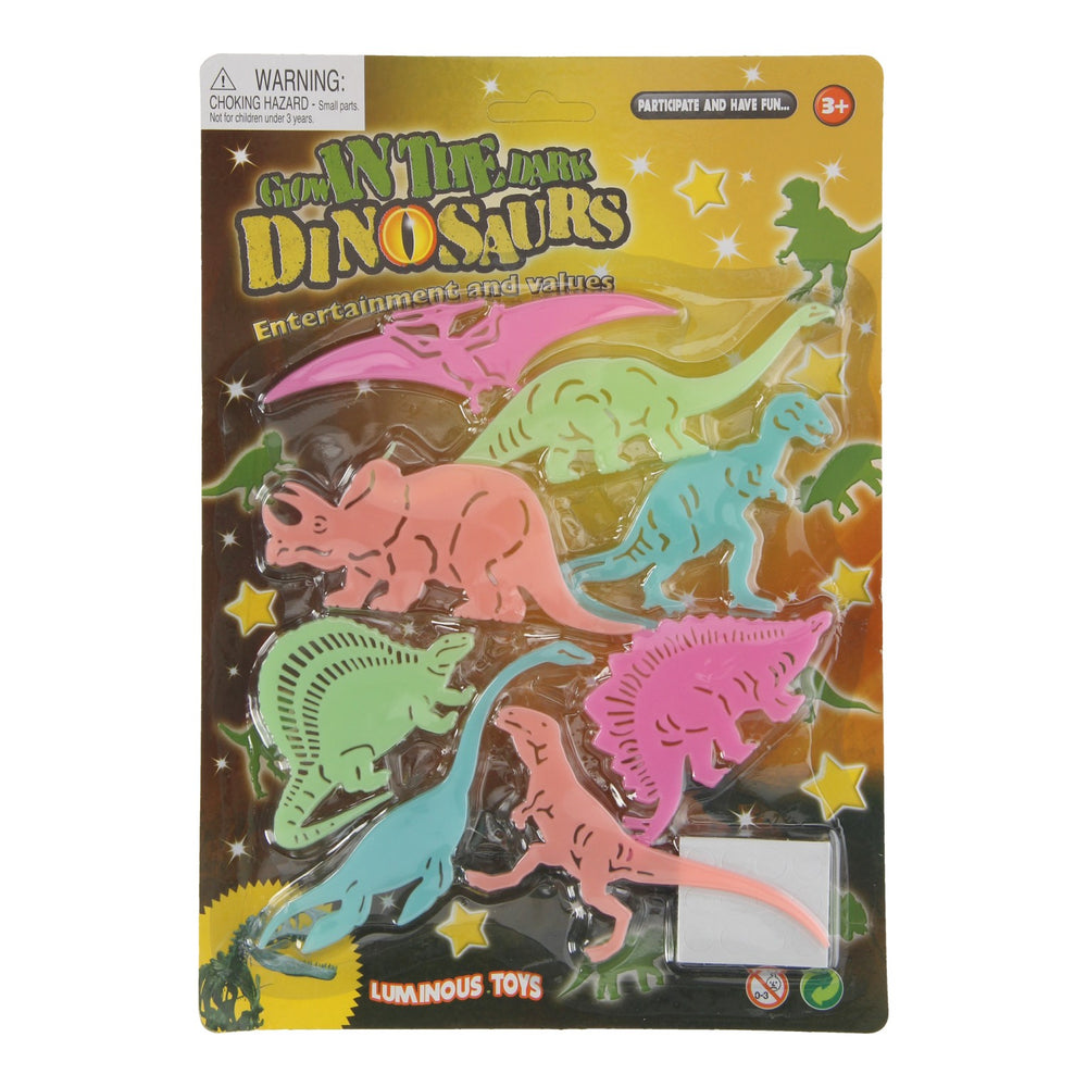 Glow in the dark dino's