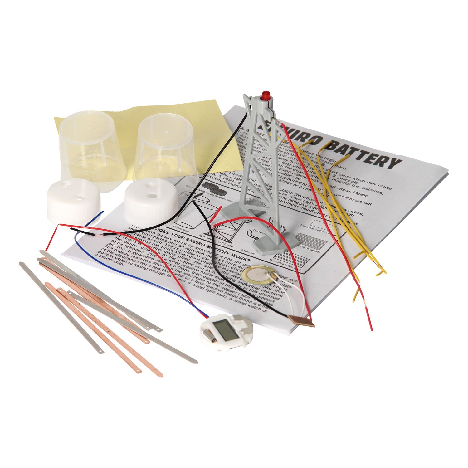 Experimenten - elektriciteit genereren, 20dlg.