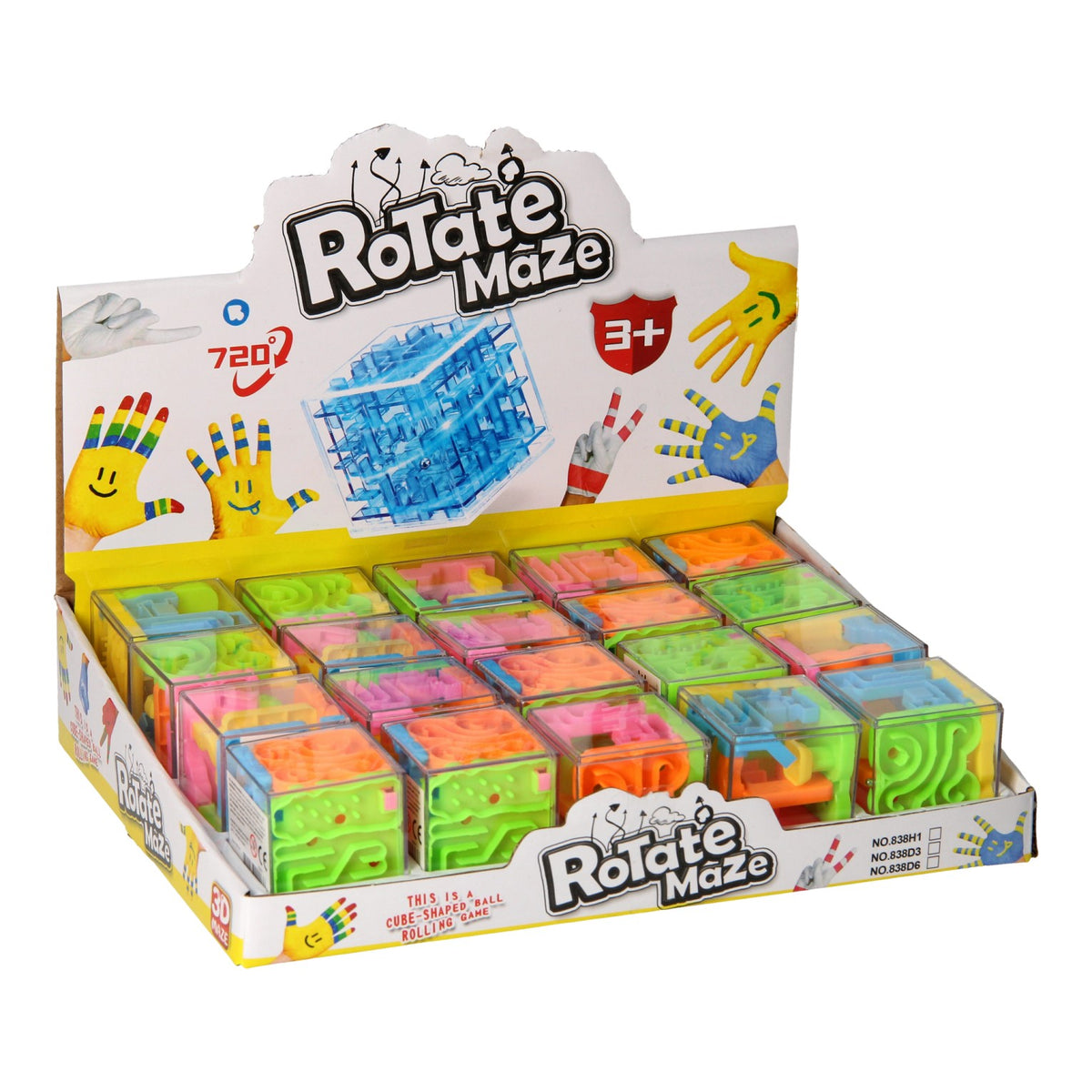 Cube Puzzle, 20 pcs