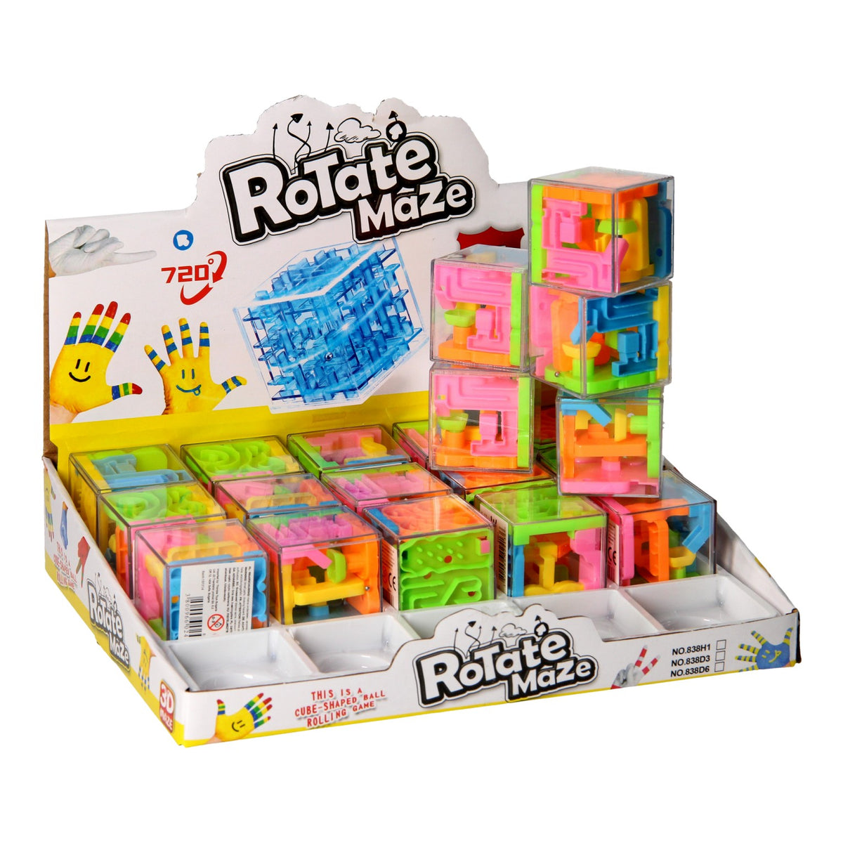 Cube Puzzle, 20 pcs