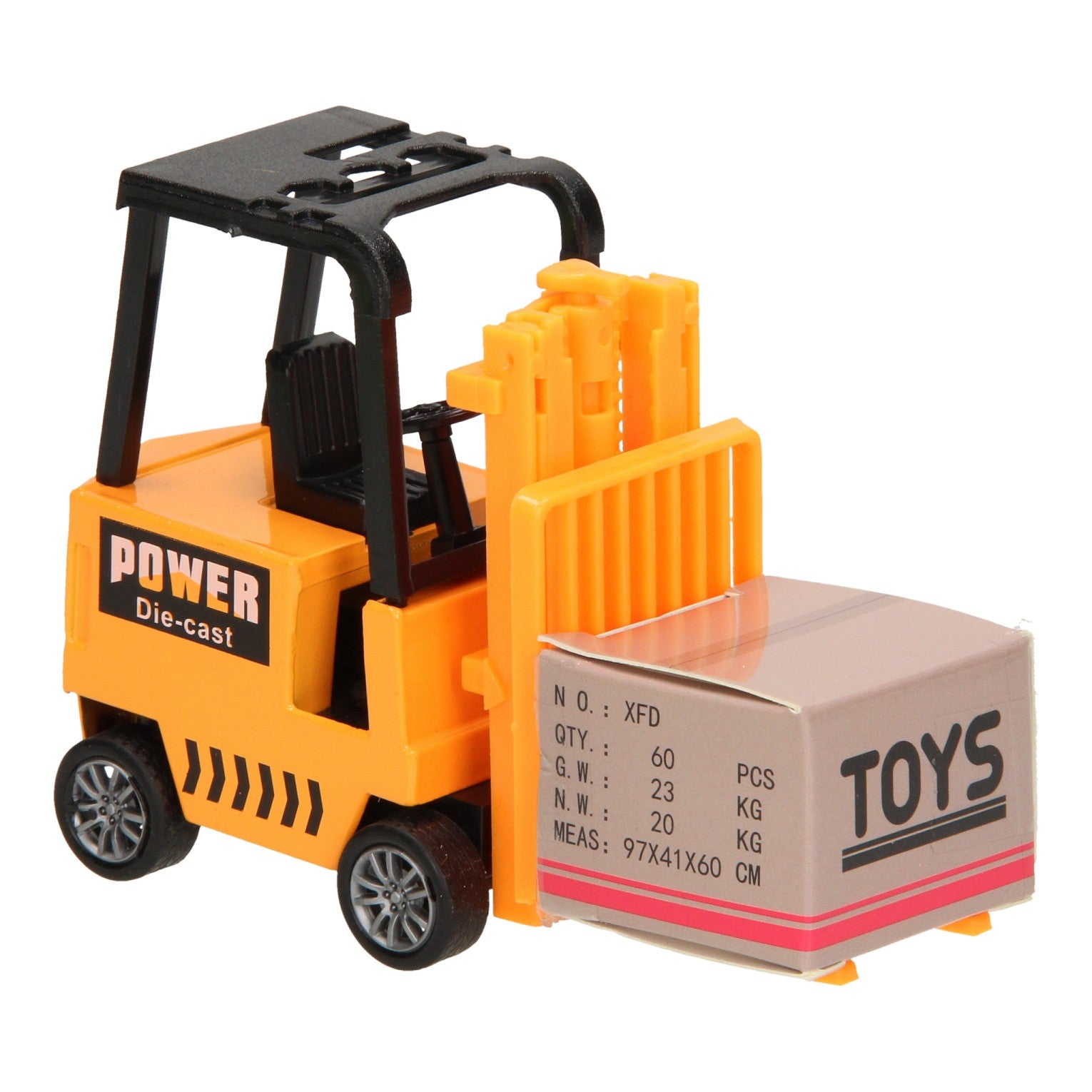 Gegoten heftruck