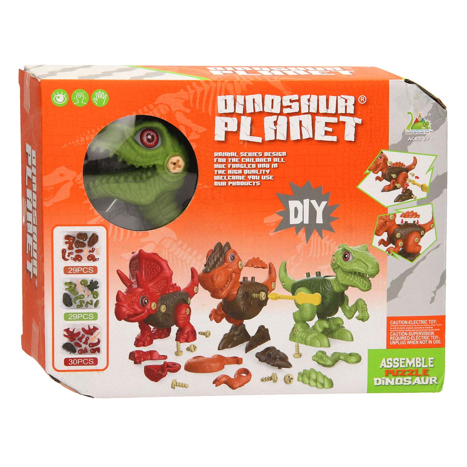 Velociraptor - bouw je eigen dino