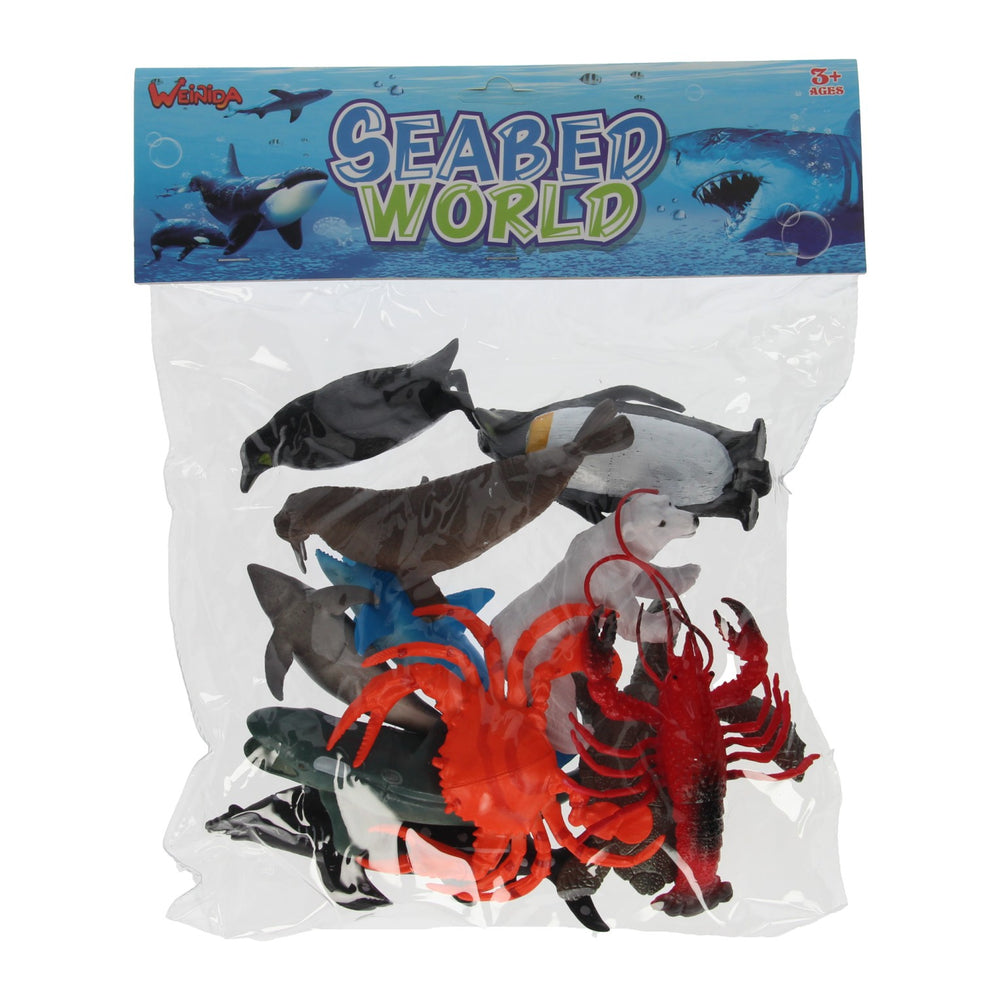 Grote speelfiguren oceaandieren, 11st.