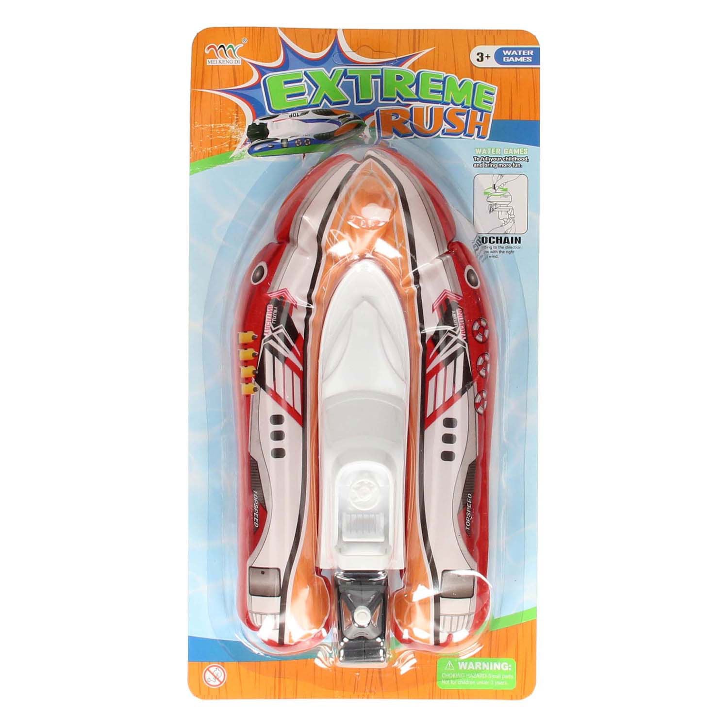 Opwind speedboot