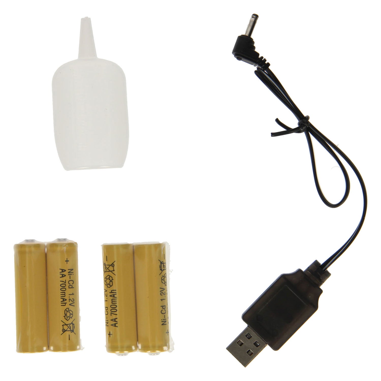 Rc racing auto met licht rookfunctie