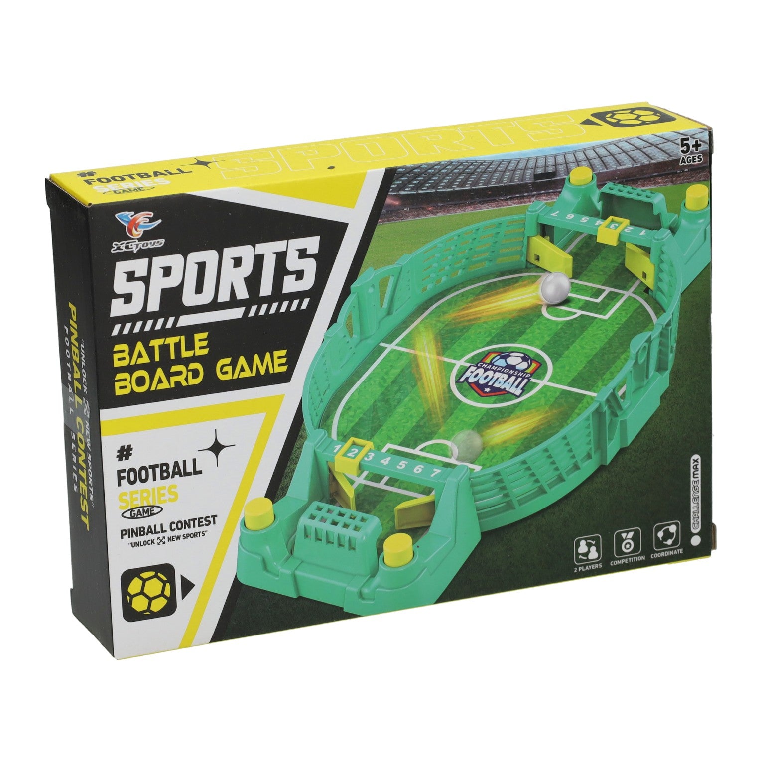 Voetbal flipper spel