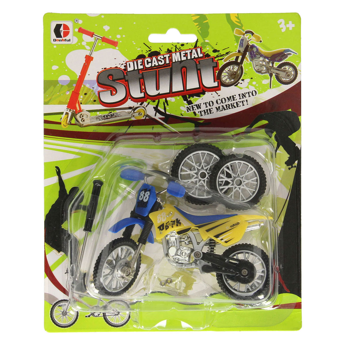 Vingermotor met accessoires