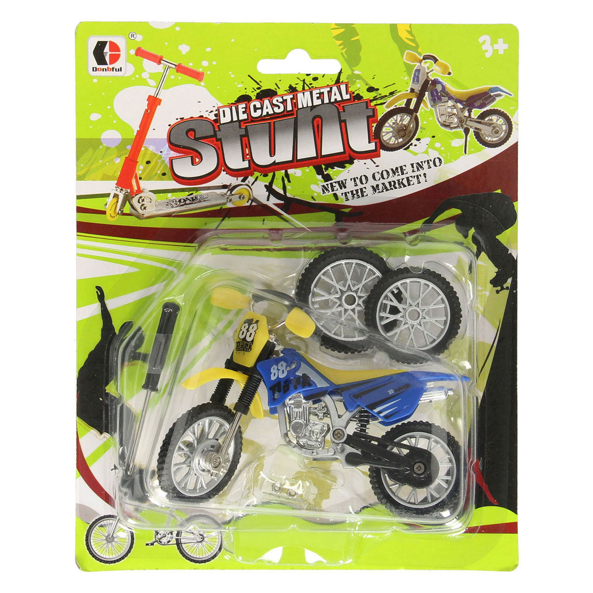 Vingermotor met accessoires
