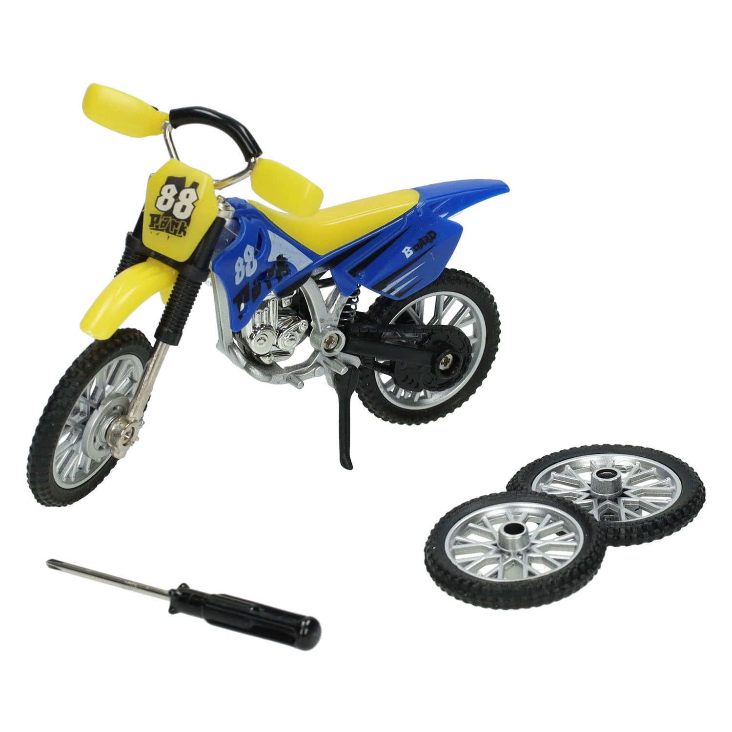 Vingermotor met accessoires