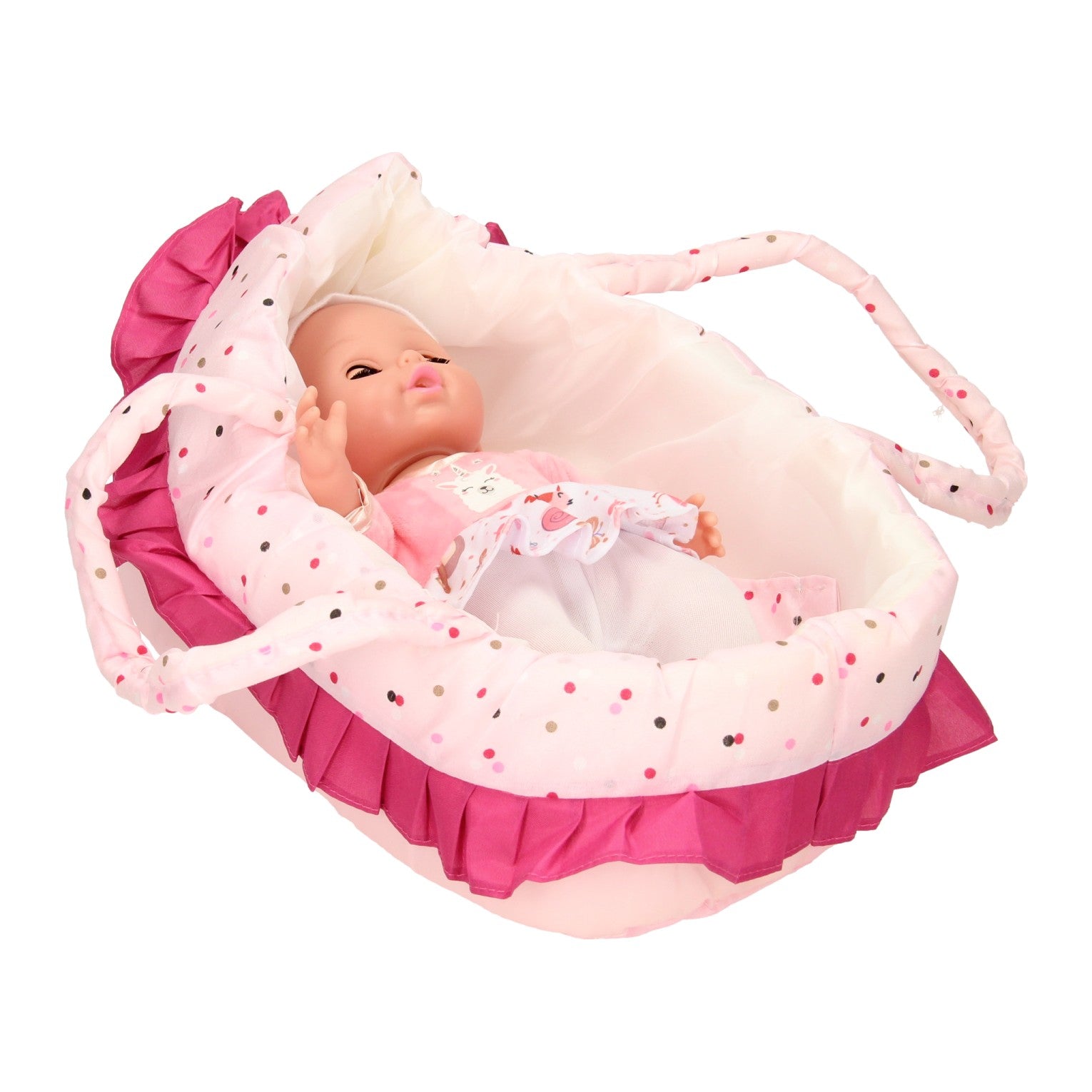 Deluxe poppenset draagbed
