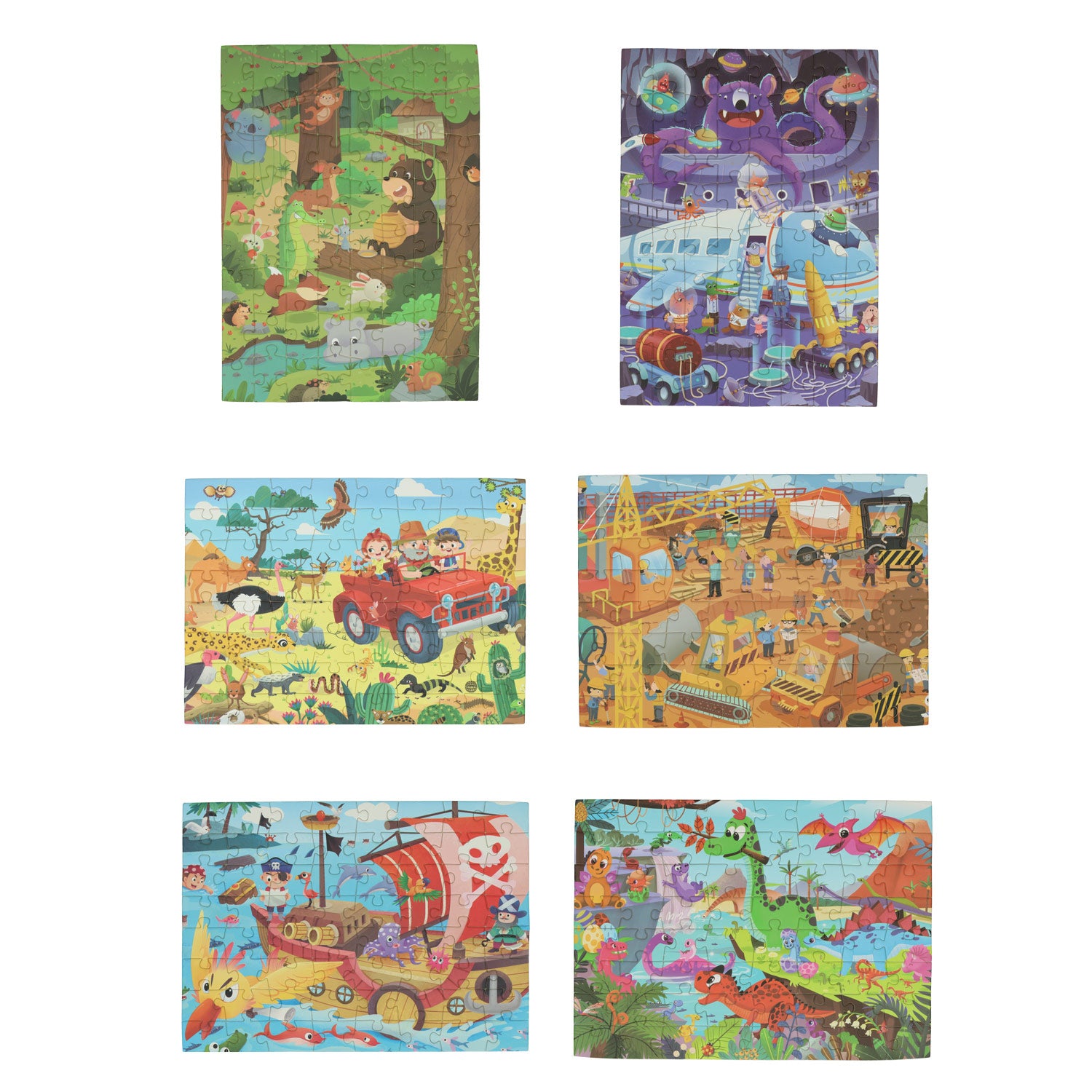 Mini puzzel thema, 64st.