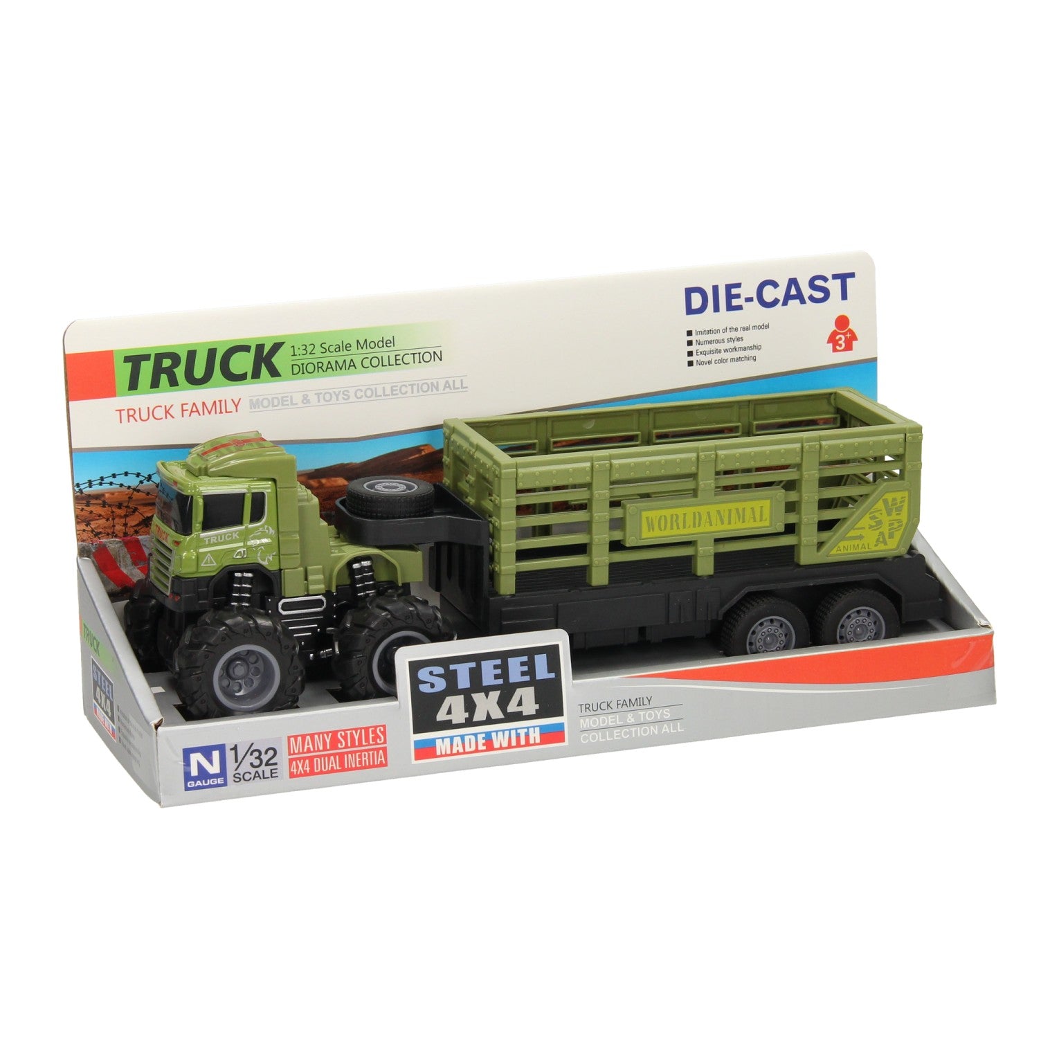 Gegoten woestijntruck