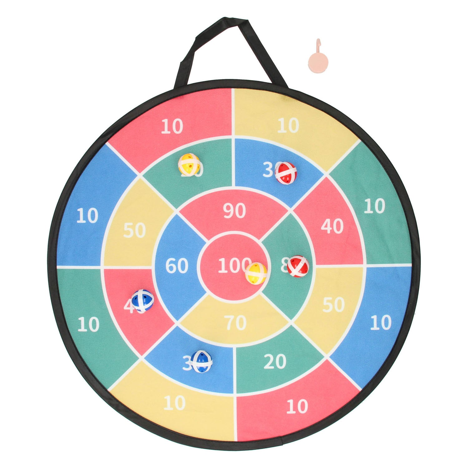 Klittenband dartset groot