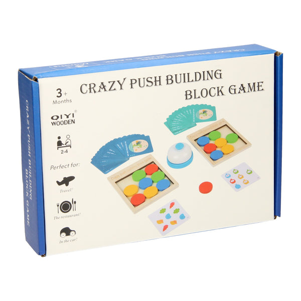 Lobbes houten schuifpuzzel spel met bel voor kinderen - educatief.