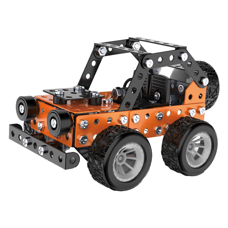 Lobbes speelgoed bv metalen bouwpakket terreinbuggy, 164dlg.