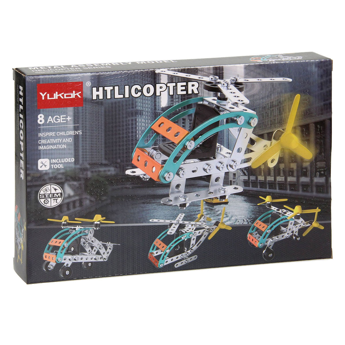 Metalen bouwpakket helikopter, 106dlg.