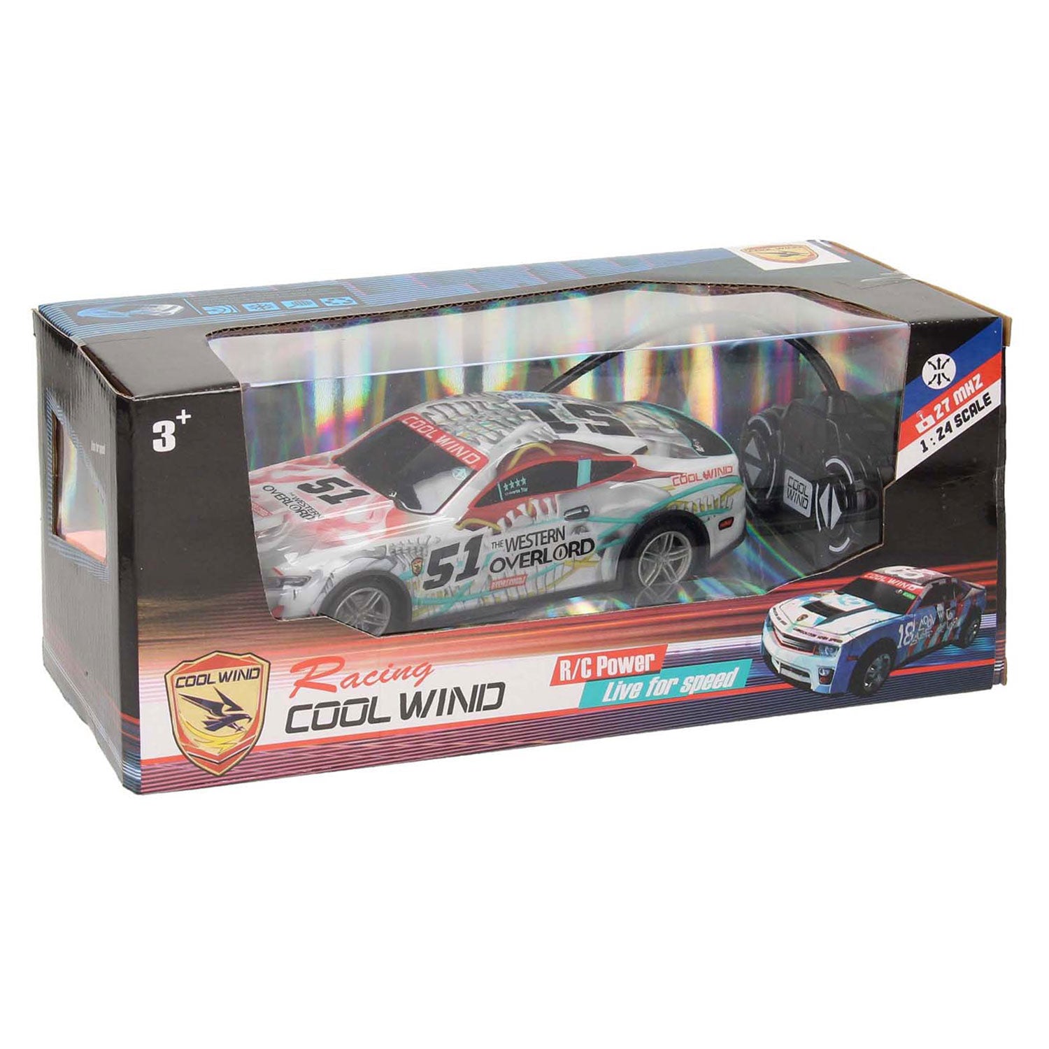 Rc bestuurbare racewagen softbody 51