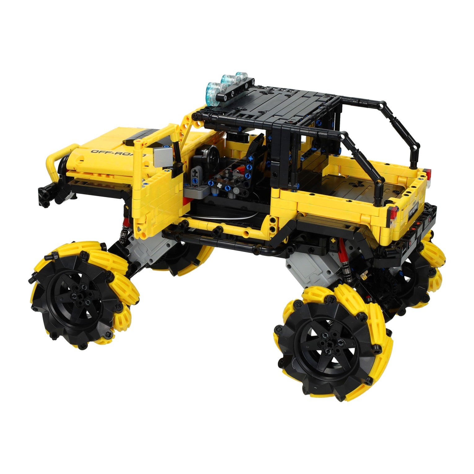 Rc happy build bestuurbare bouwsteentjes set pickup truck - 1490dlg.
