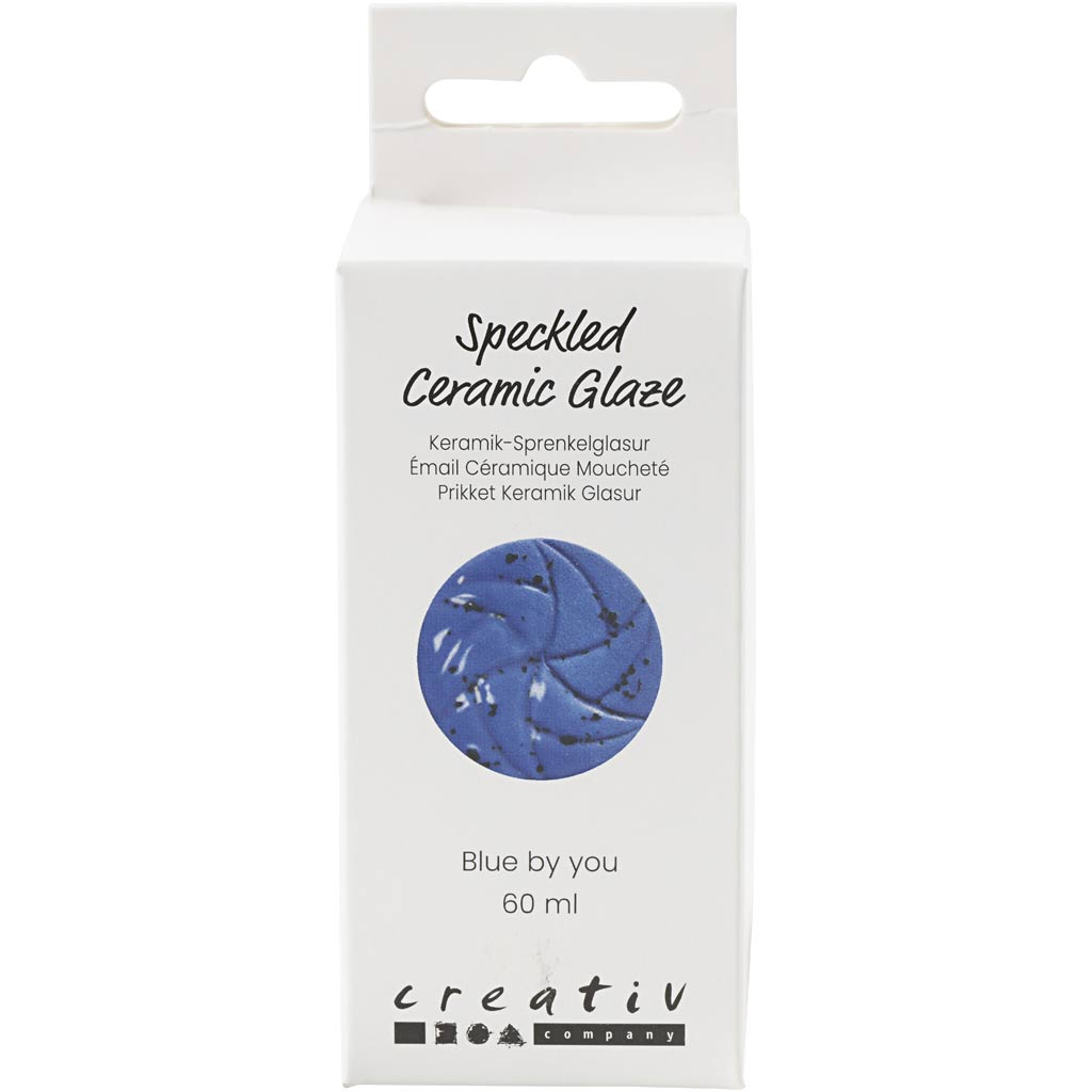 Creativ company https: www.cchobby.nl gespikkeld-keramiekglazuur-999-1060-c-dekkend-blue-by-you-60-ml-1-doosje