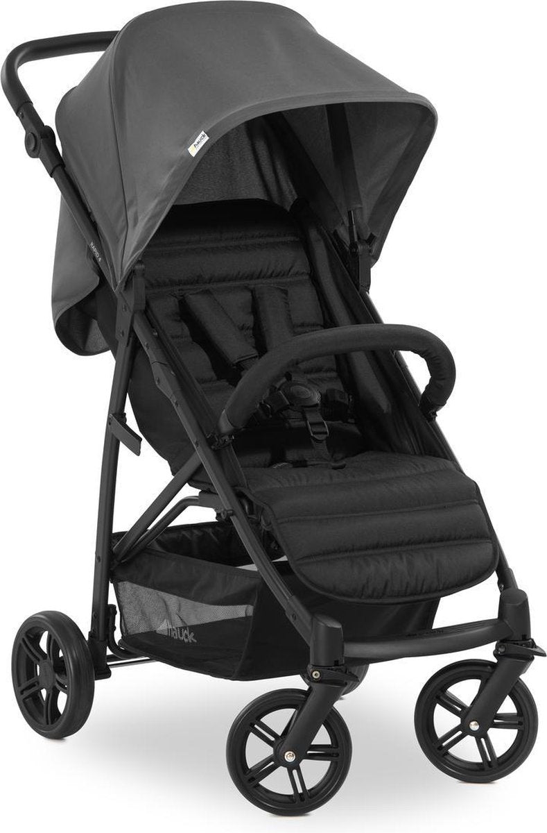 Hauck rapid 4 - buggy - licht - mobiele stadsbuggy - grey