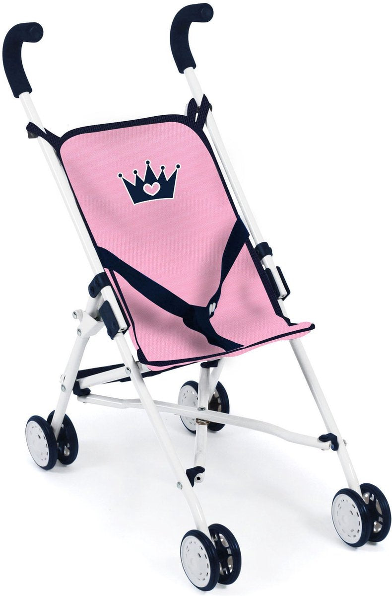 Amuuso buggy groot kroon - roze.