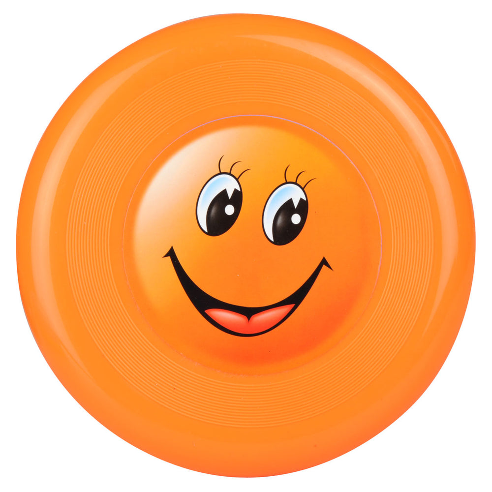 Lobbes frisbee met lachgezicht