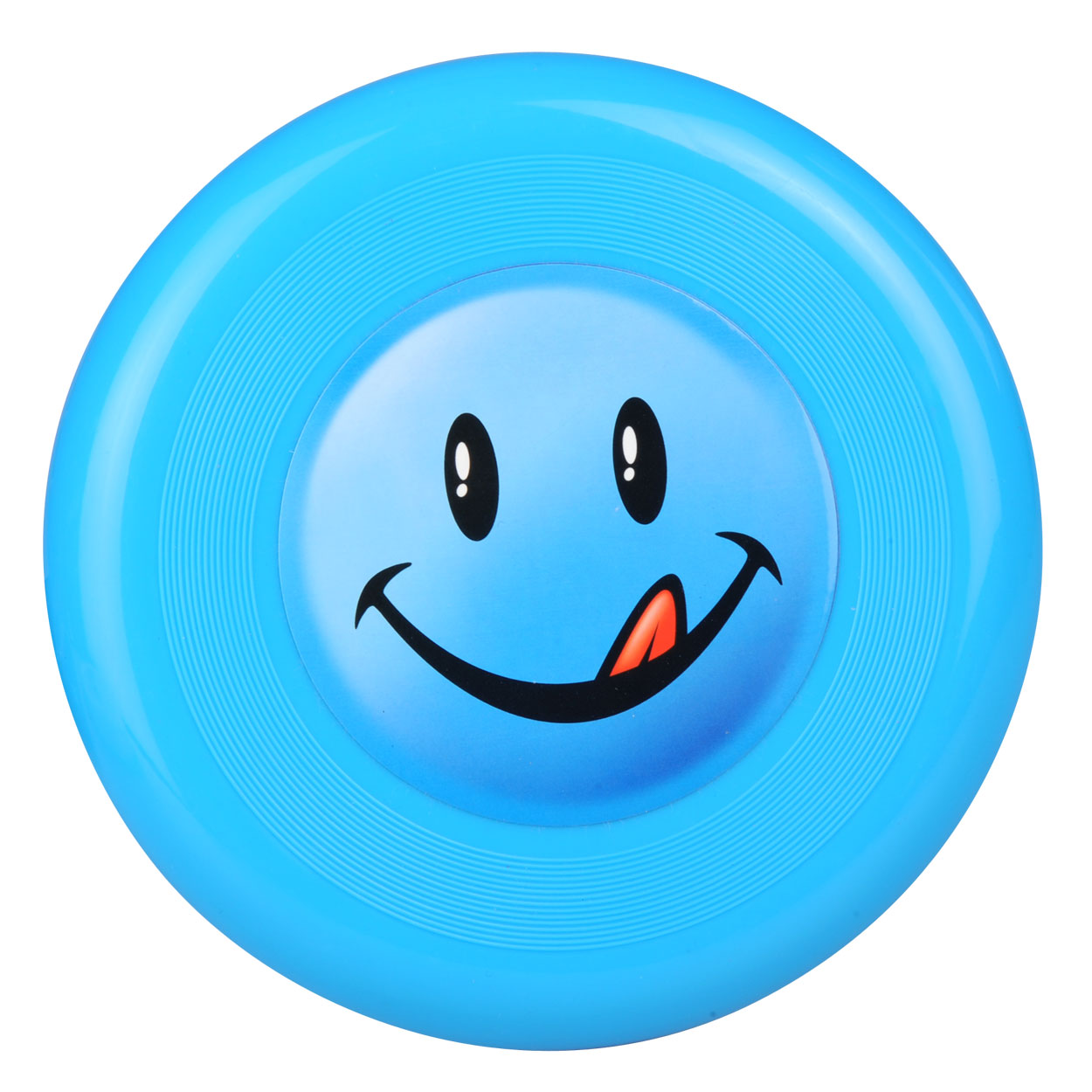 Lobbes frisbee met lachgezicht