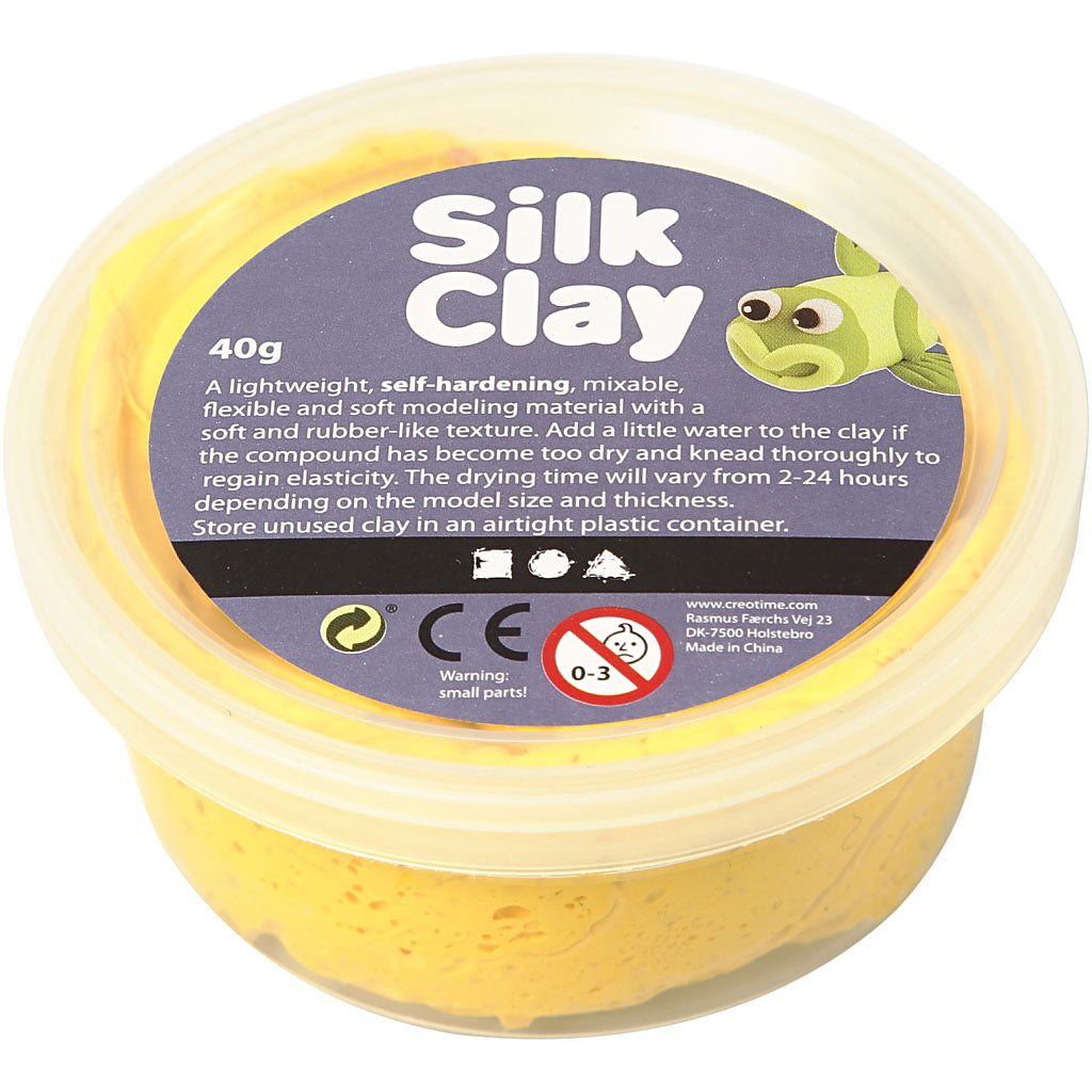 Silk clay https: www.cchobby.nl silk-clayr-geel-40-gr-1-doosje