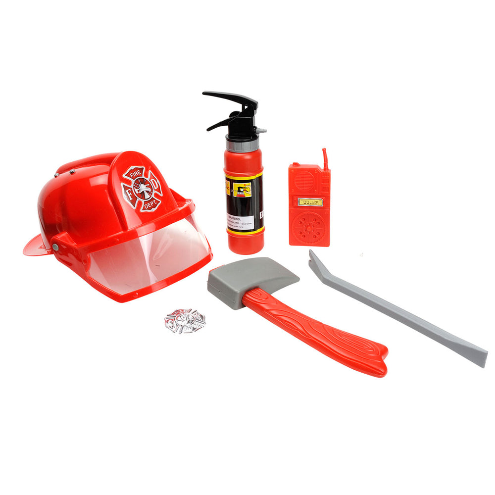 Brandweerset deluxe met helm