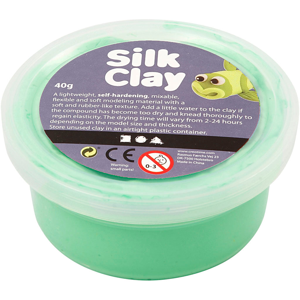 Zijdeklei - Lichtgroen, 40gr.